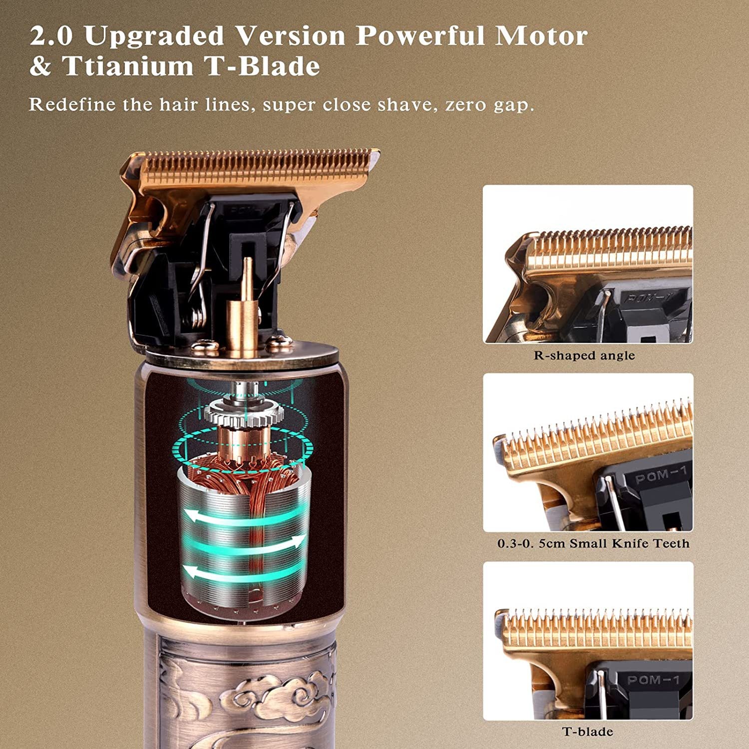 All - Metal Electric Hair Clipper Set – Precision, Performance & Style - GNS Beauty & Personal Care