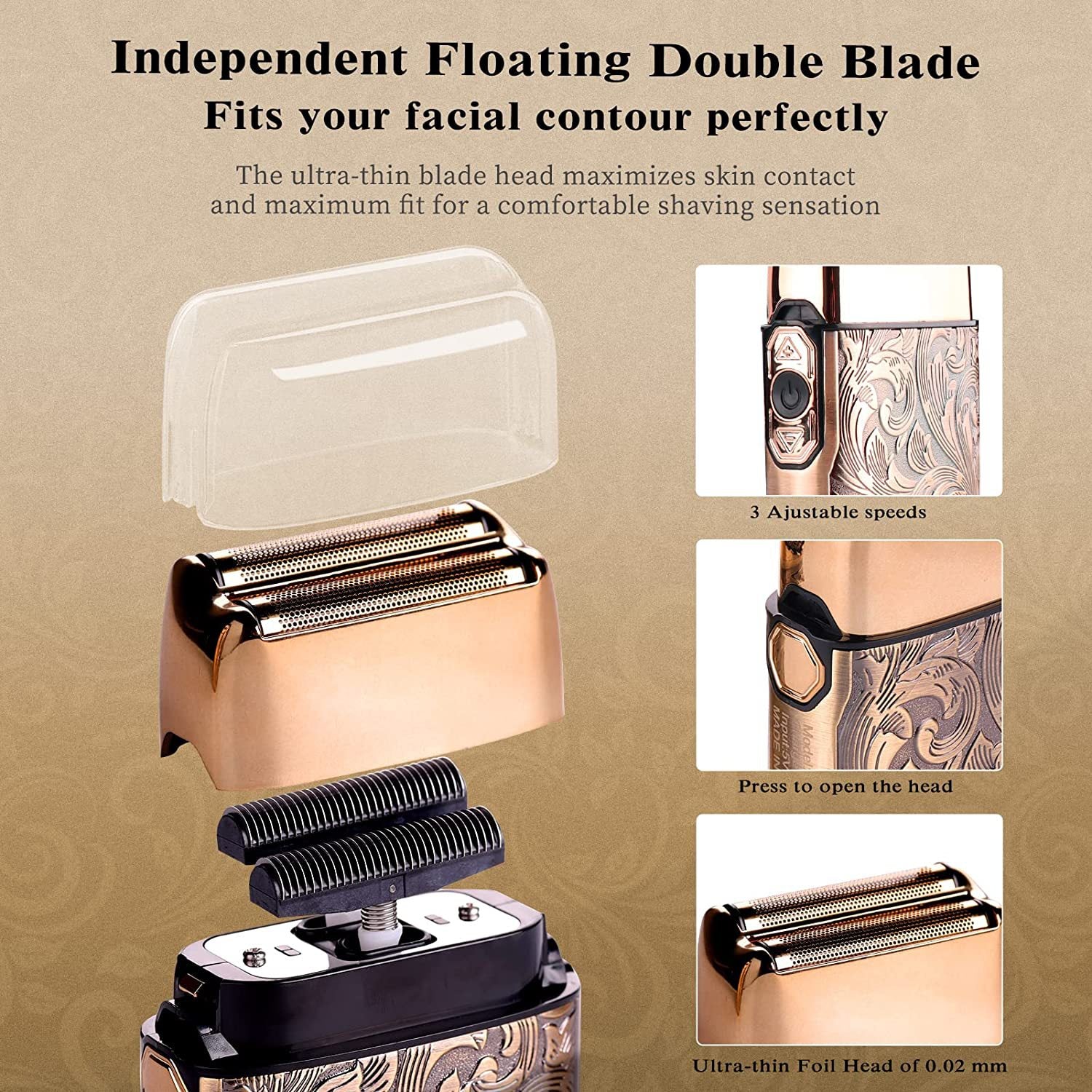 All - Metal Electric Hair Clipper Set – Precision, Performance & Style - GNS Beauty & Personal Care