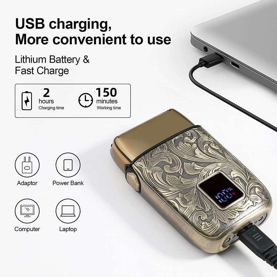 All - Metal Electric Hair Clipper Set – Precision, Performance & Style - GNS Beauty & Personal Care
