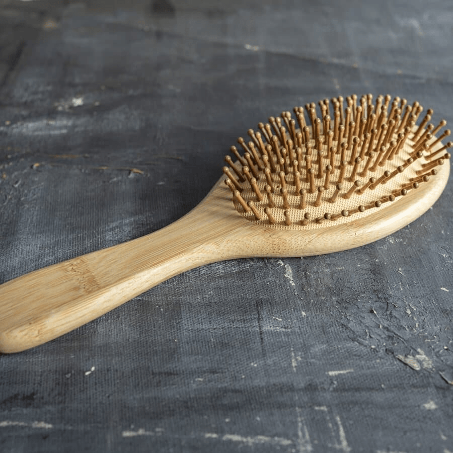 All - Natural Bamboo Hair Brush - Eco - Friendly Detangling & Scalp Massager - GNS Beauty & Personal Care