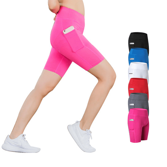 All - Season Workout Shorts with Secure Phone Pocket - GNS Beauty & Personal Care