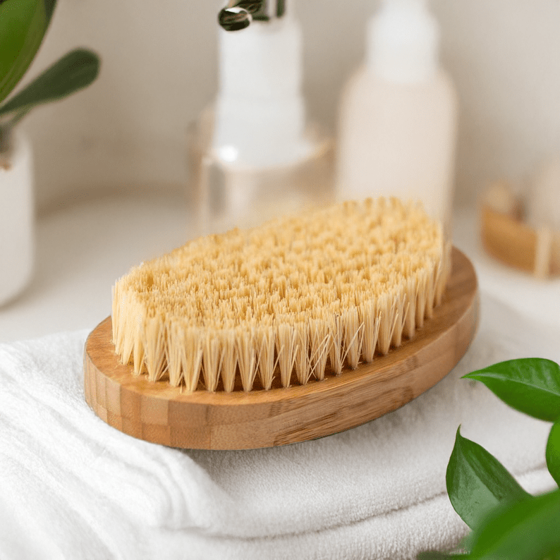 Bamboo Dry Brush – Gentle Exfoliation for Radiant Skin - GNS Beauty & Personal Care