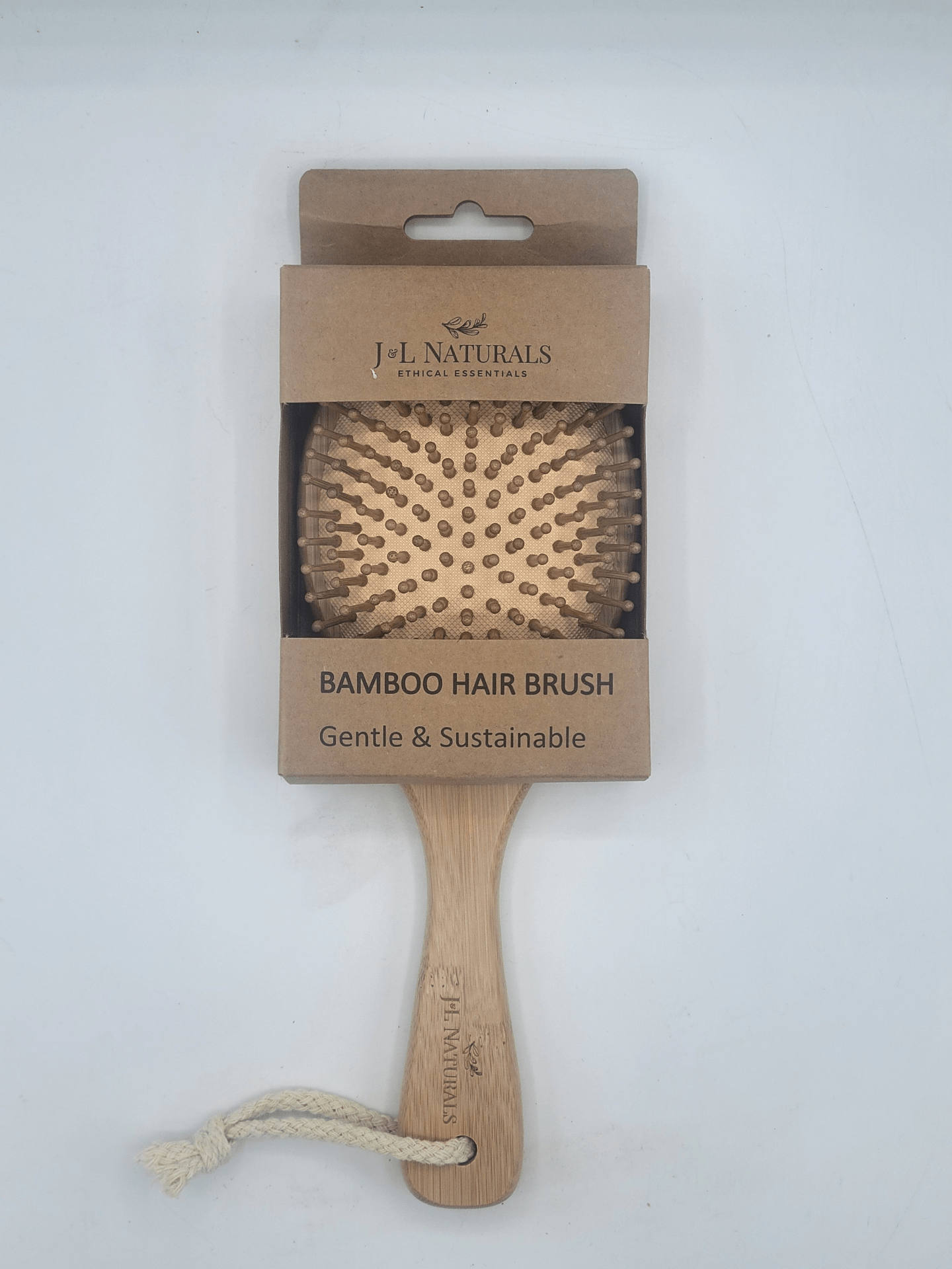 Bamboo Hair Brush – Eco - Friendly & Gentle Detangling - GNS Beauty & Personal Care