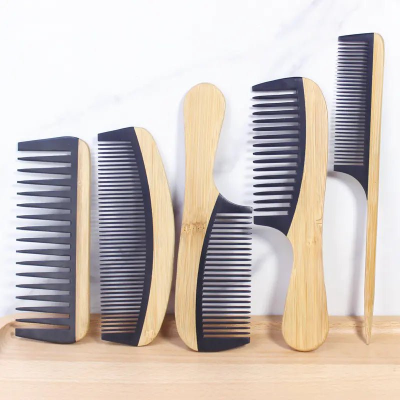 Bamboo Hair Comb for Women – Anti - Static, Eco - Friendly & Stylish - GNS Beauty & Personal Care