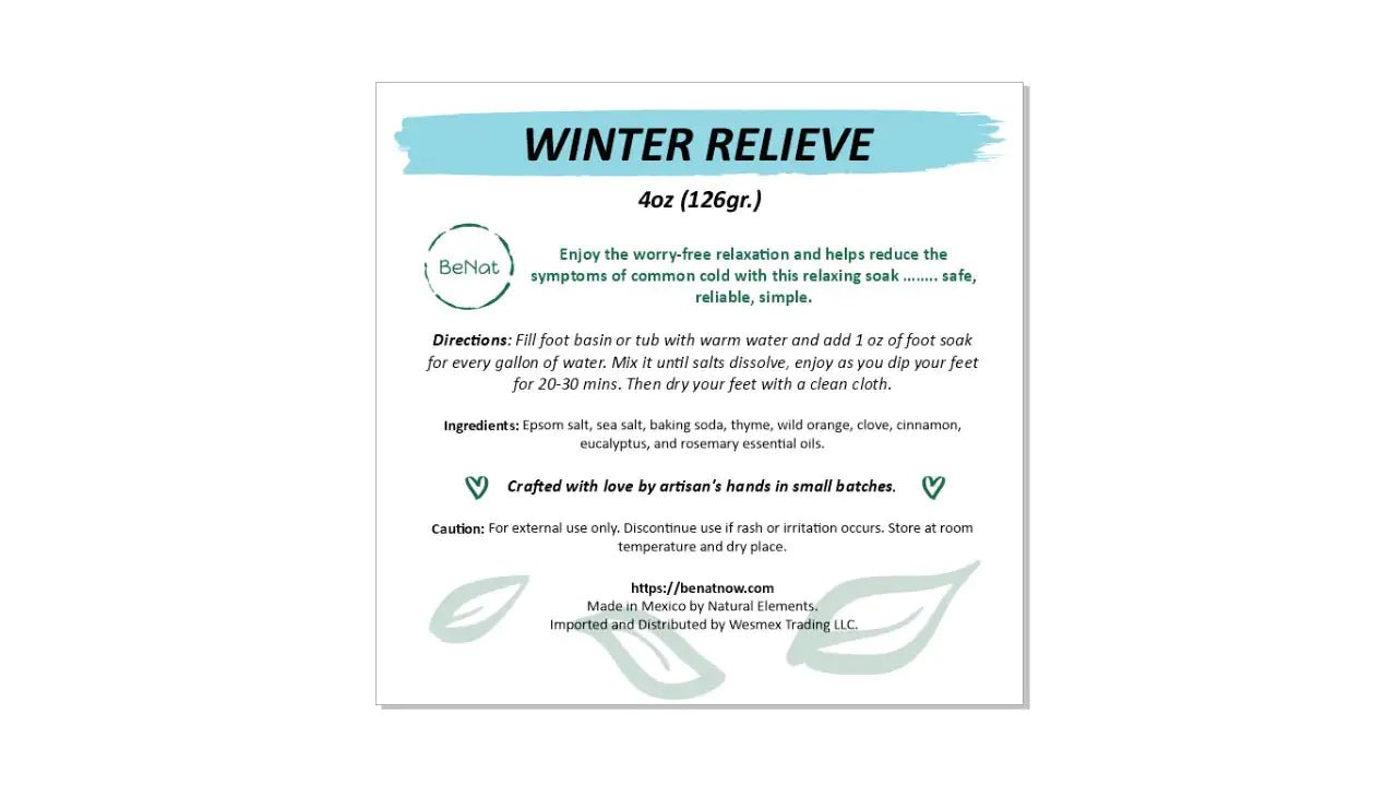 Bath & Foot Soak – All - Natural Detox for Relaxation & Recovery - GNS Beauty & Personal Care