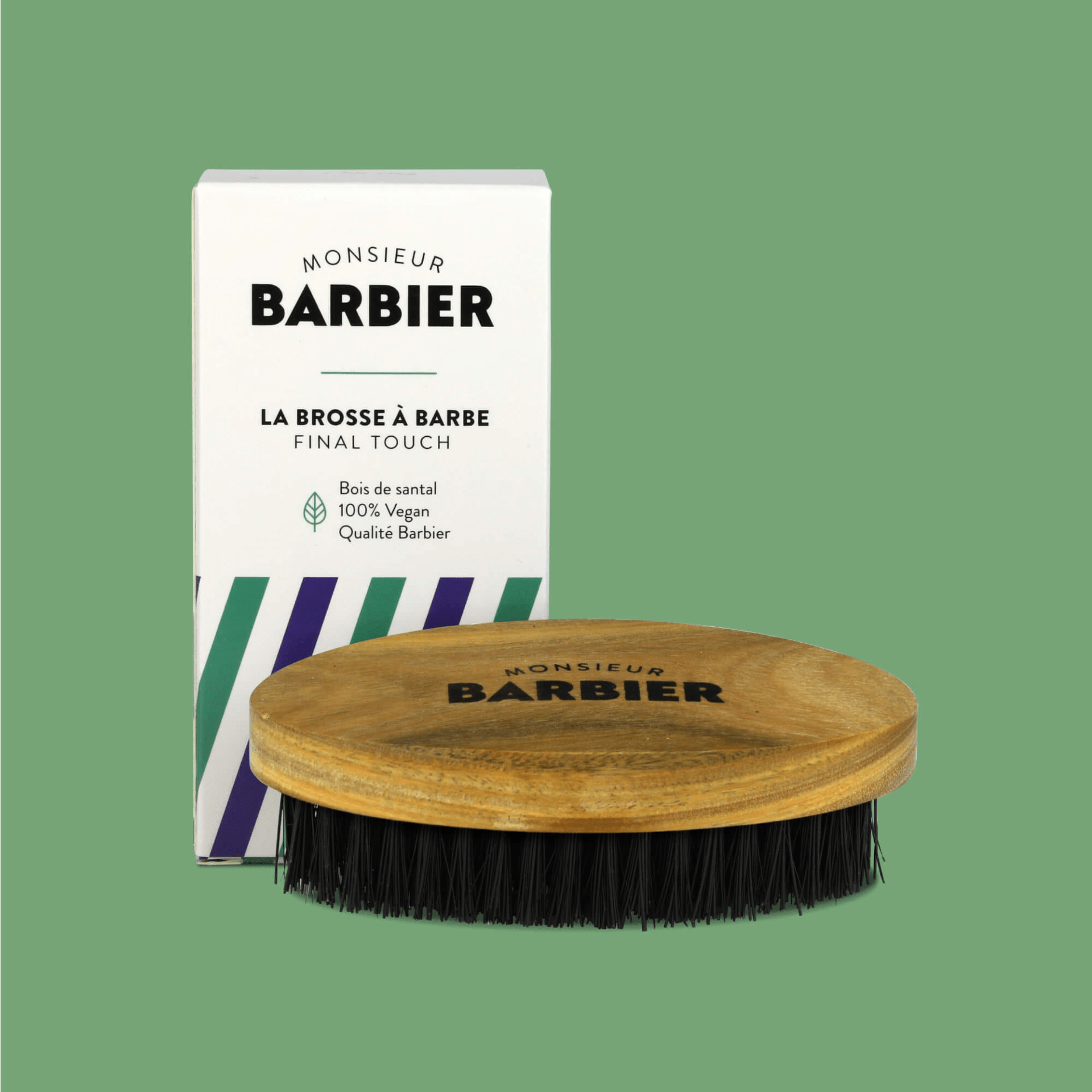 Beard & Hair Brush – FINAL TOUCH | Premium Grooming Tool - GNS Beauty & Personal Care