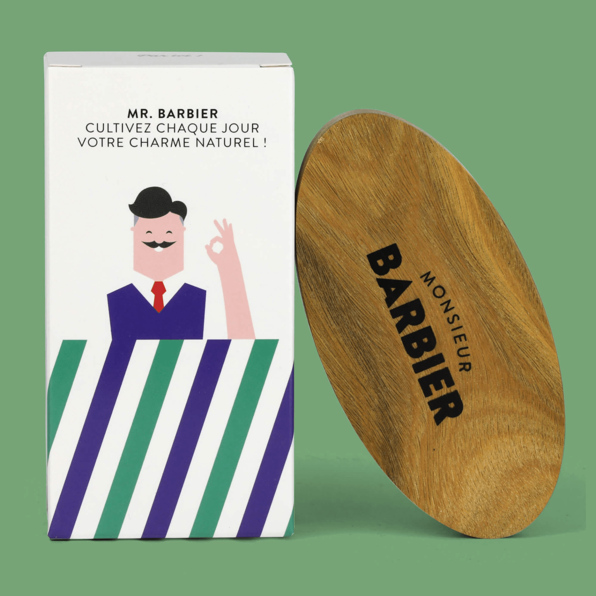 Beard & Hair Brush – FINAL TOUCH | Premium Grooming Tool - GNS Beauty & Personal Care