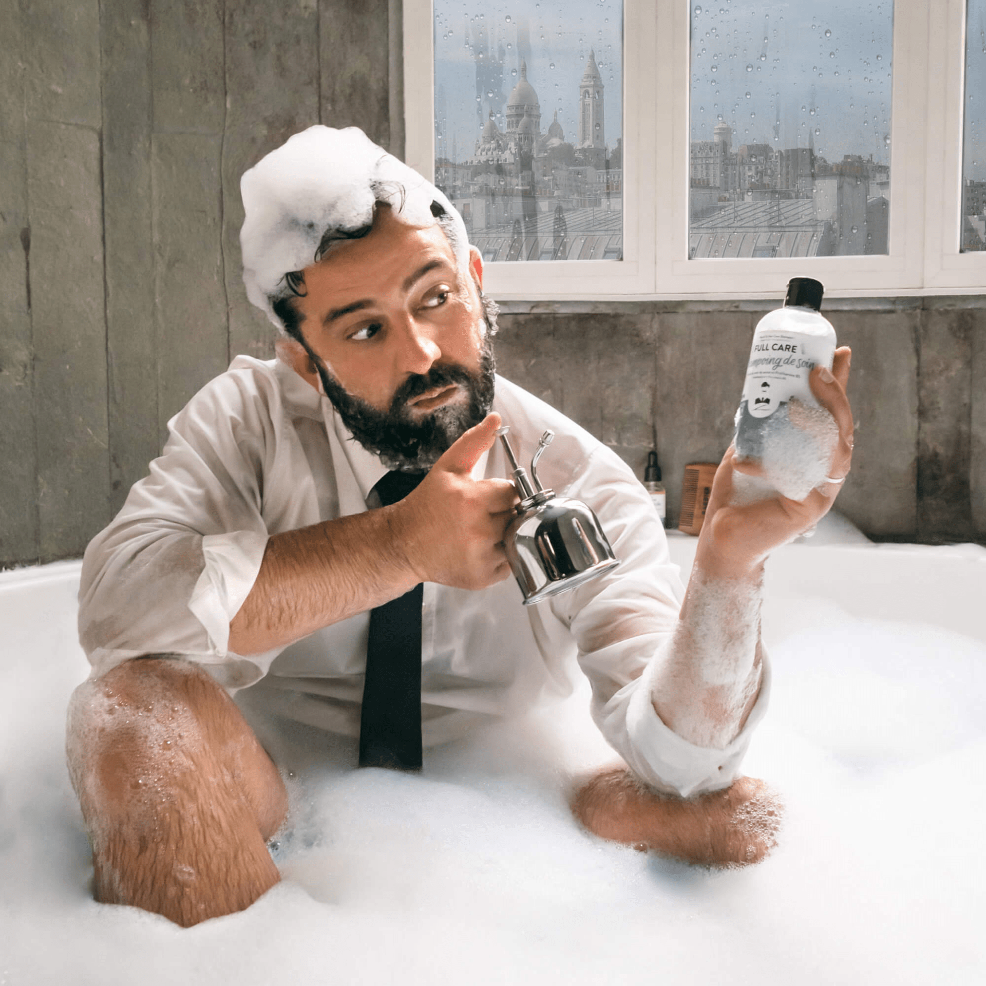 Beard & Hair Shampoo 2 - in - 1 – FULL CARE (250mL) – Revitalize, Nourish & Impress - GNS Beauty & Personal Care