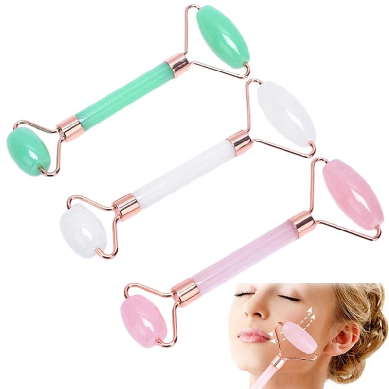 Beauty Jade Facial Roller – Revitalize Your Skin with Timeless Elegance - GNS Beauty & Personal Care