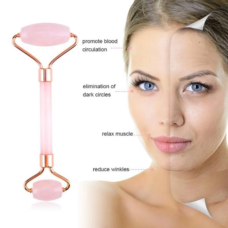Beauty Jade Facial Roller – Revitalize Your Skin with Timeless Elegance - GNS Beauty & Personal Care