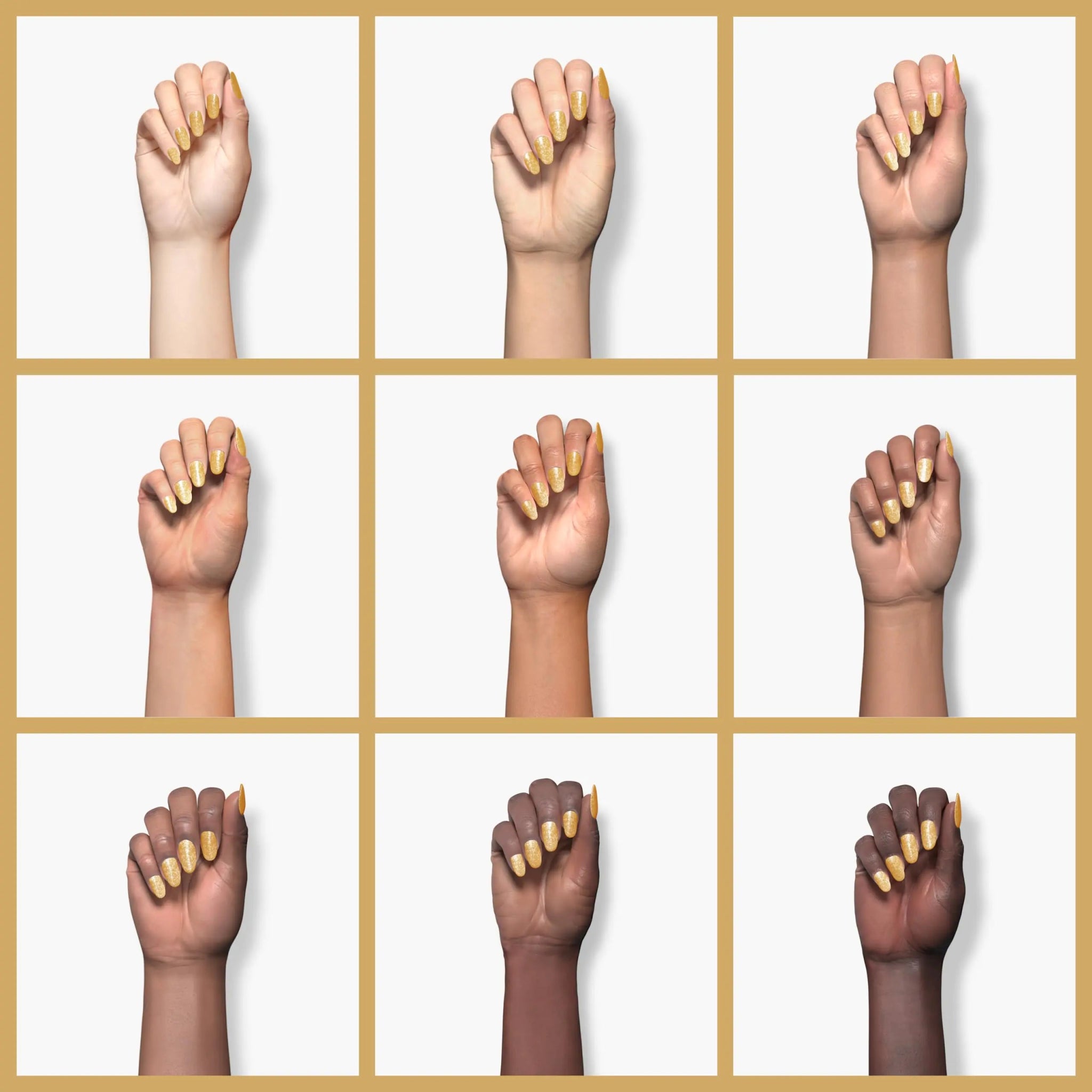 Beetles Champagne Gold Gel Polish - Perfect DIY Salon Manicures - GNS Beauty & Personal Care