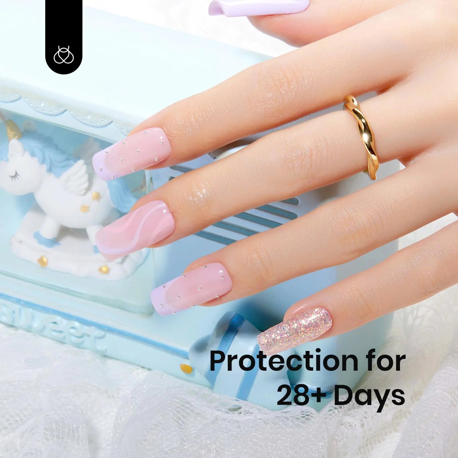 Beetles Nude Gel Nail Polish - 15ml All - in - One Base & Strengthener - GNS Beauty & Personal Care