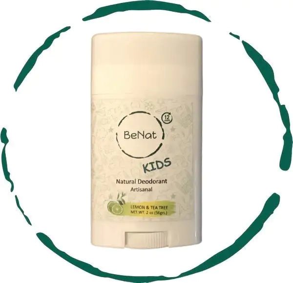 BeNat All - Natural Deodorant for Kids & Teens - Gentle & Aluminum - Free - GNS Beauty & Personal Care