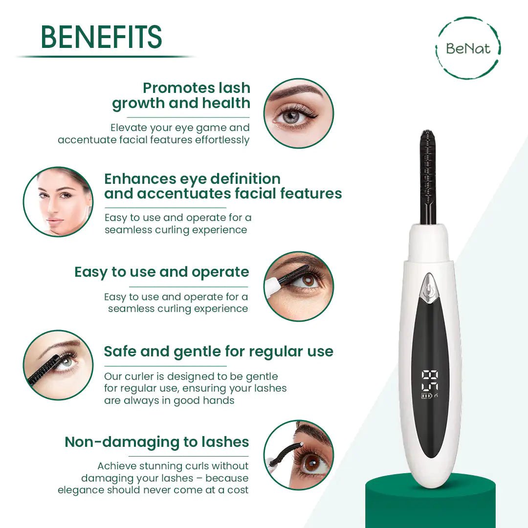 BeNat The Effortless Beauty Kit - Rechargeable & Eco - Friendly 3 - in - 1 Set - GNS Beauty & Personal Care
