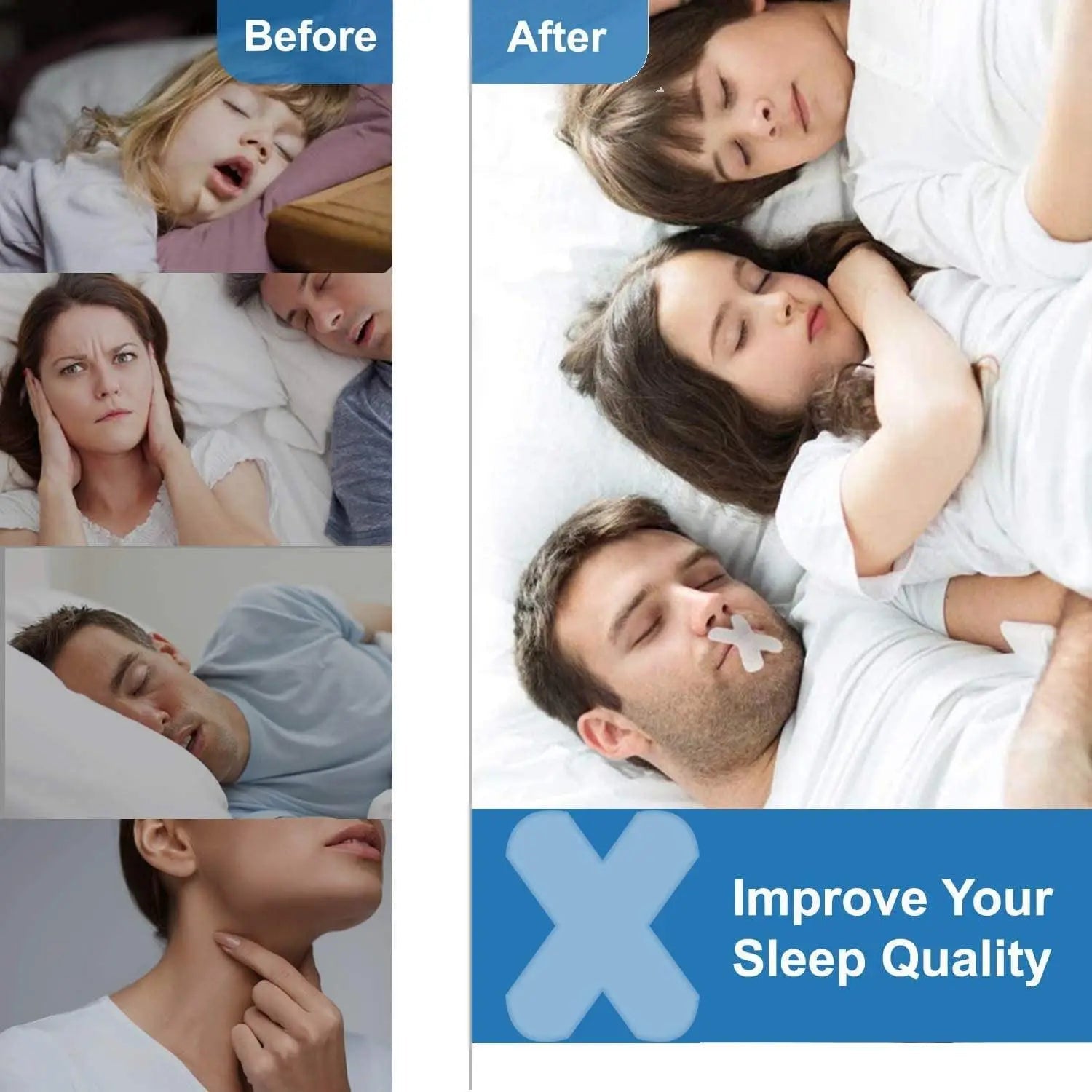 Breath Ease Mouth Tape – A Simple Solution for Restful, Quiet Sleep - GNS Beauty & Personal Care