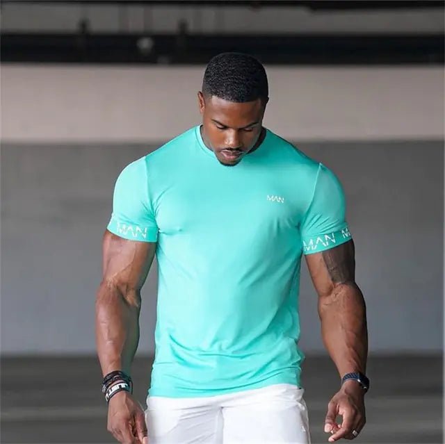 Breathable Summer Fitness T-Shirt - GNS Beauty & Personal Care