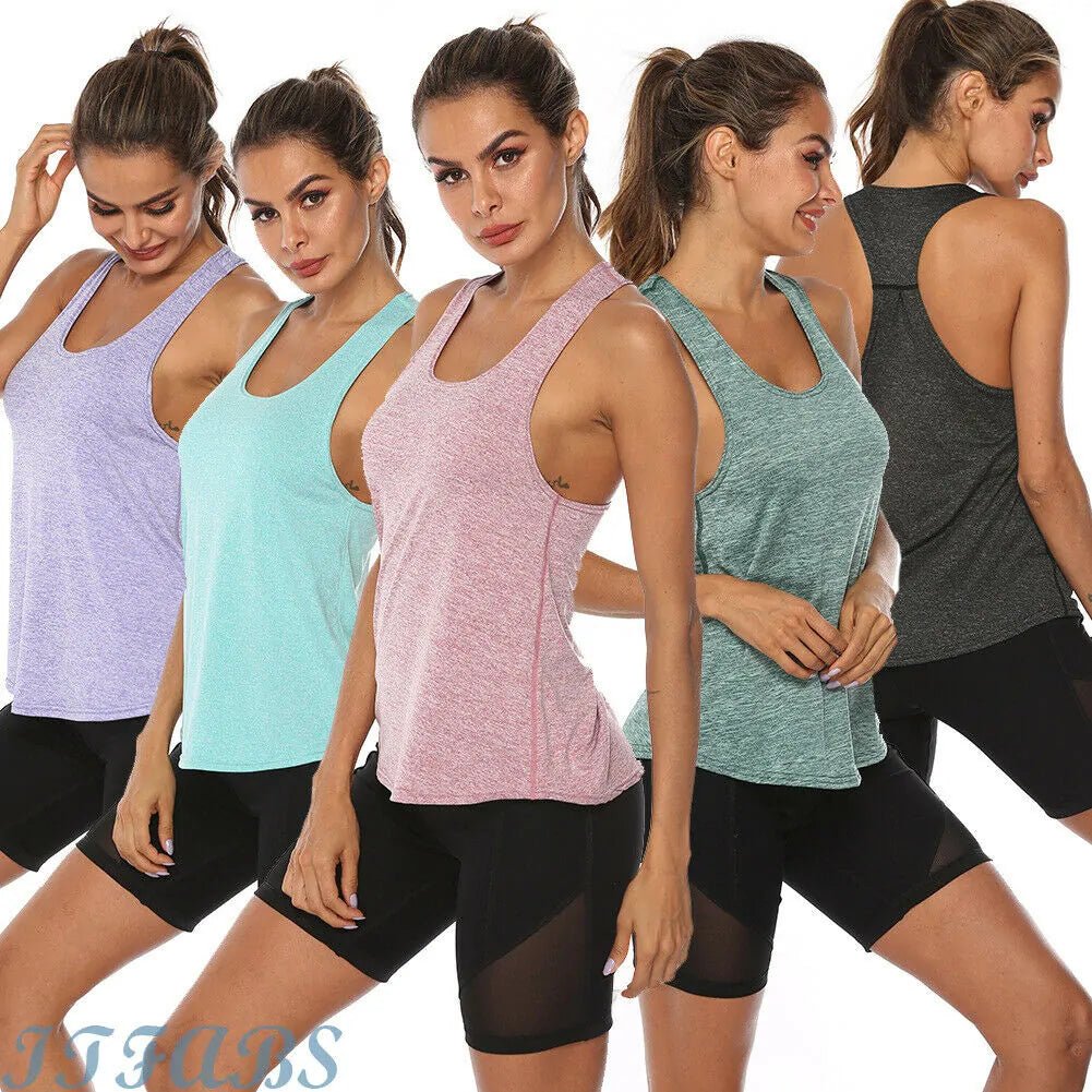 Breathable Yoga Fitness Shirt – Style Meets Performance - GNS Beauty & Personal Care