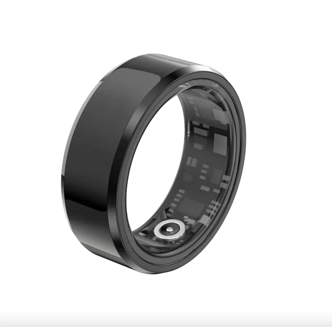 Ceramic Health Monitoring Smart Ring – Stylish, Smart & Wellness - Focused - GNS Beauty & Personal Care