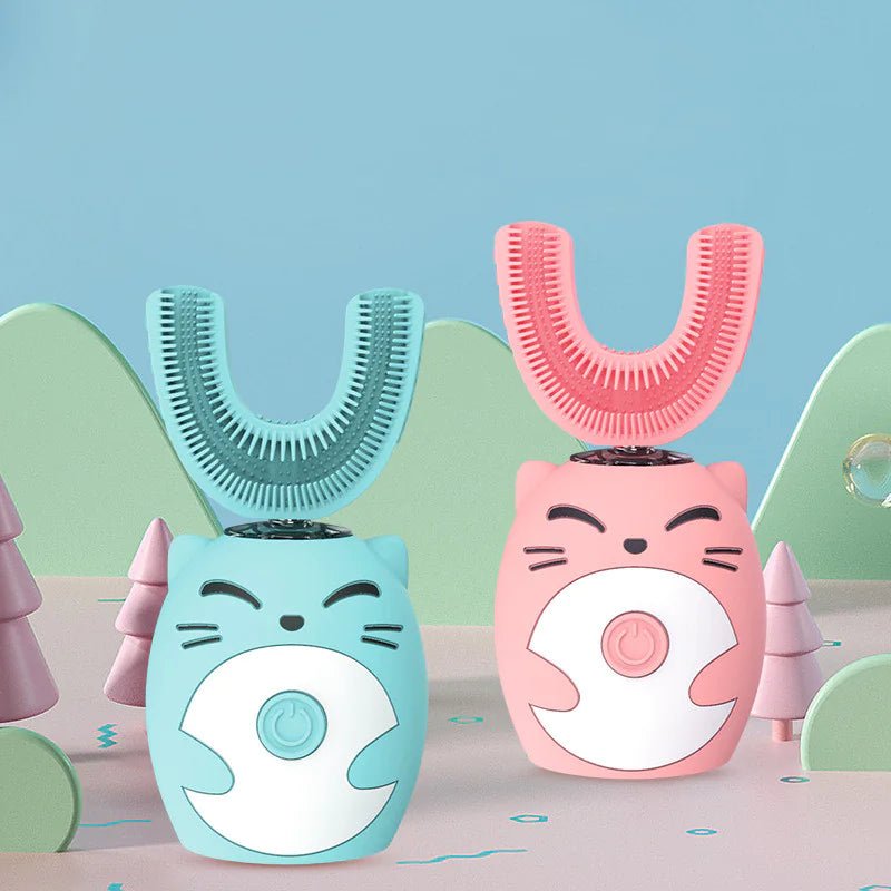 Children's U - Shaped Sonic Electric Toothbrush | USB - Powered for Kids 1 - 15 - GNS Beauty & Personal Care