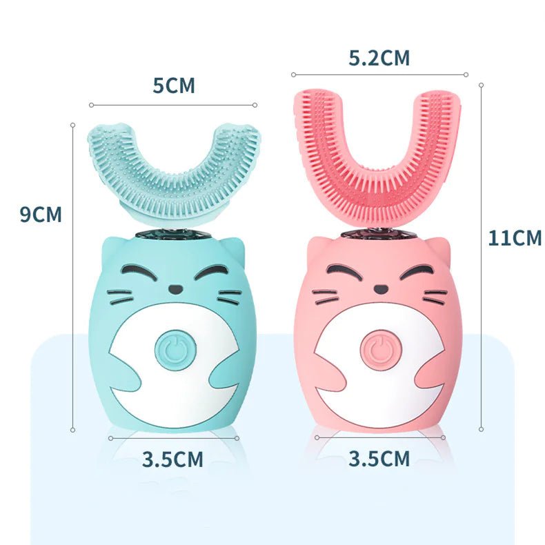 Children's U - Shaped Sonic Electric Toothbrush | USB - Powered for Kids 1 - 15 - GNS Beauty & Personal Care