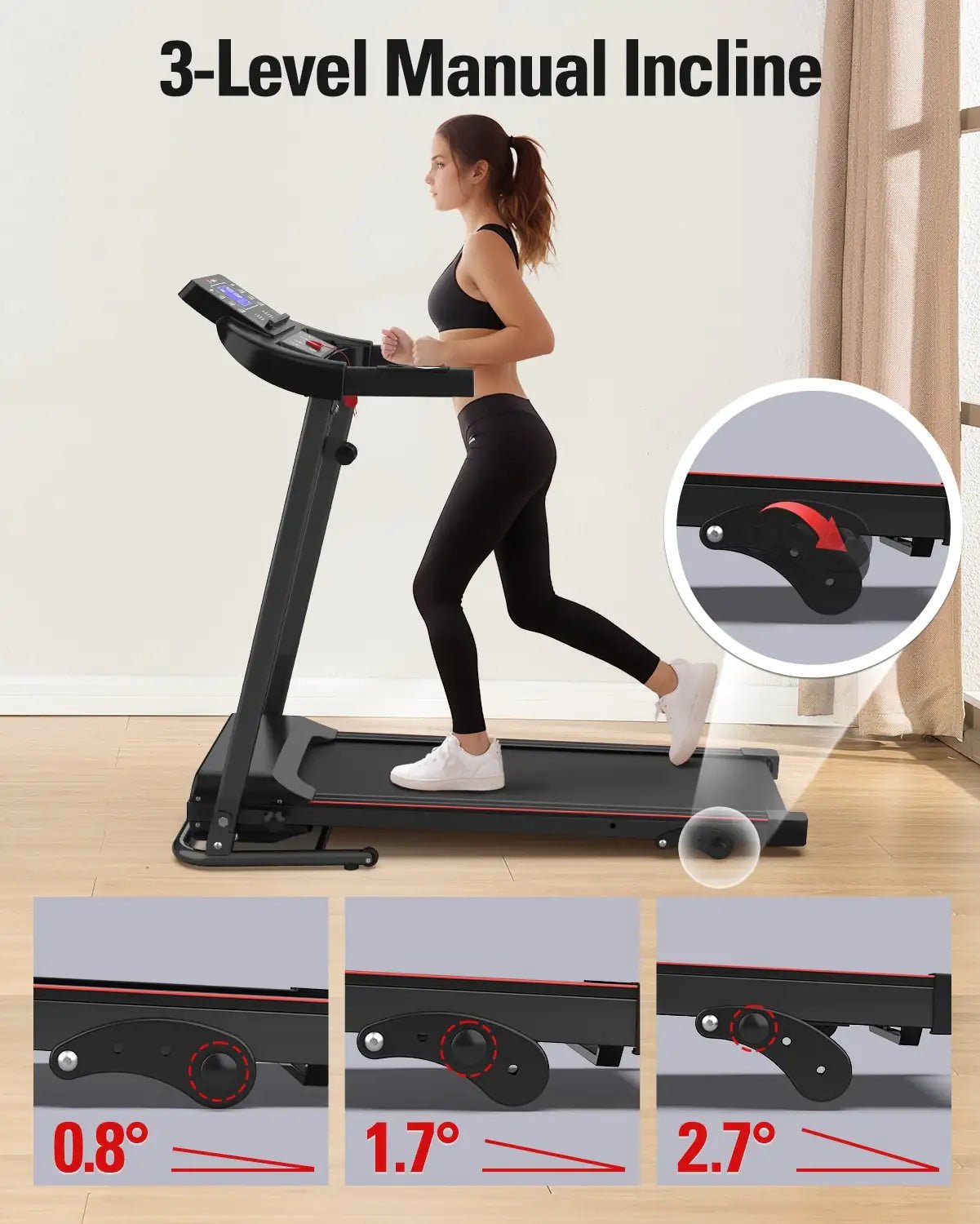 Compact HIIT Treadmill Walker - GNS Beauty & Personal Care