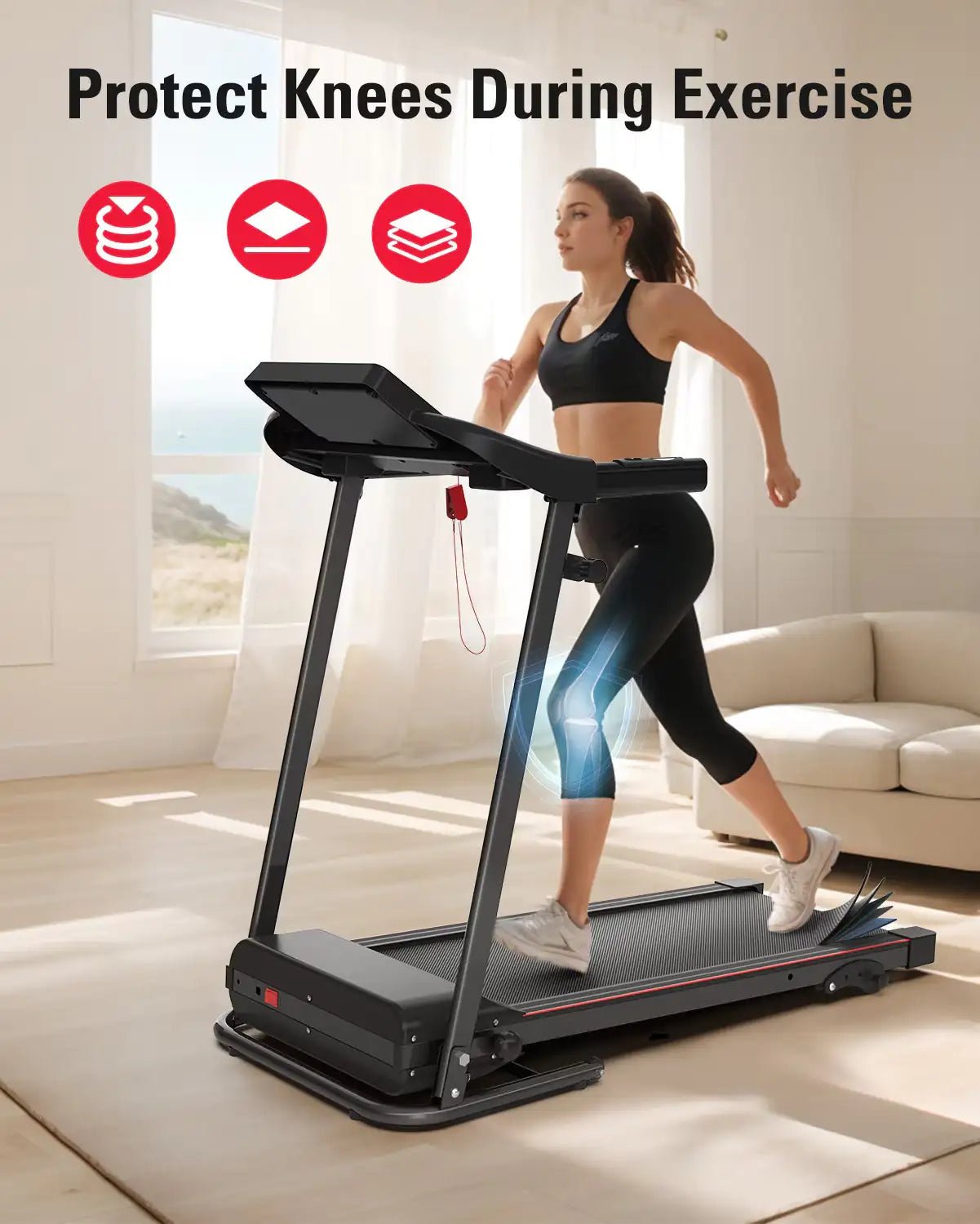 Compact HIIT Treadmill Walker - GNS Beauty & Personal Care