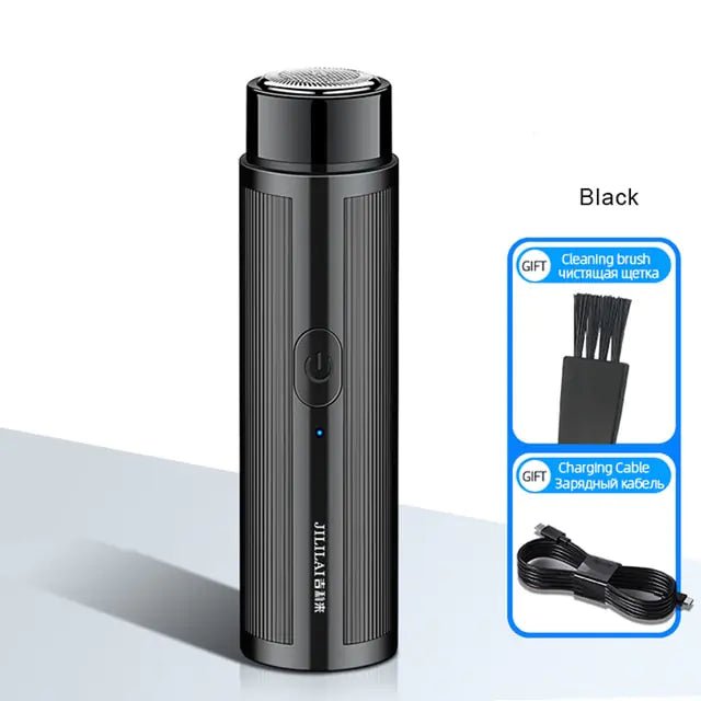 Compact Portable Electric Shaver for Men - USB Rechargeable & Waterproof - GNS Beauty & Personal Care