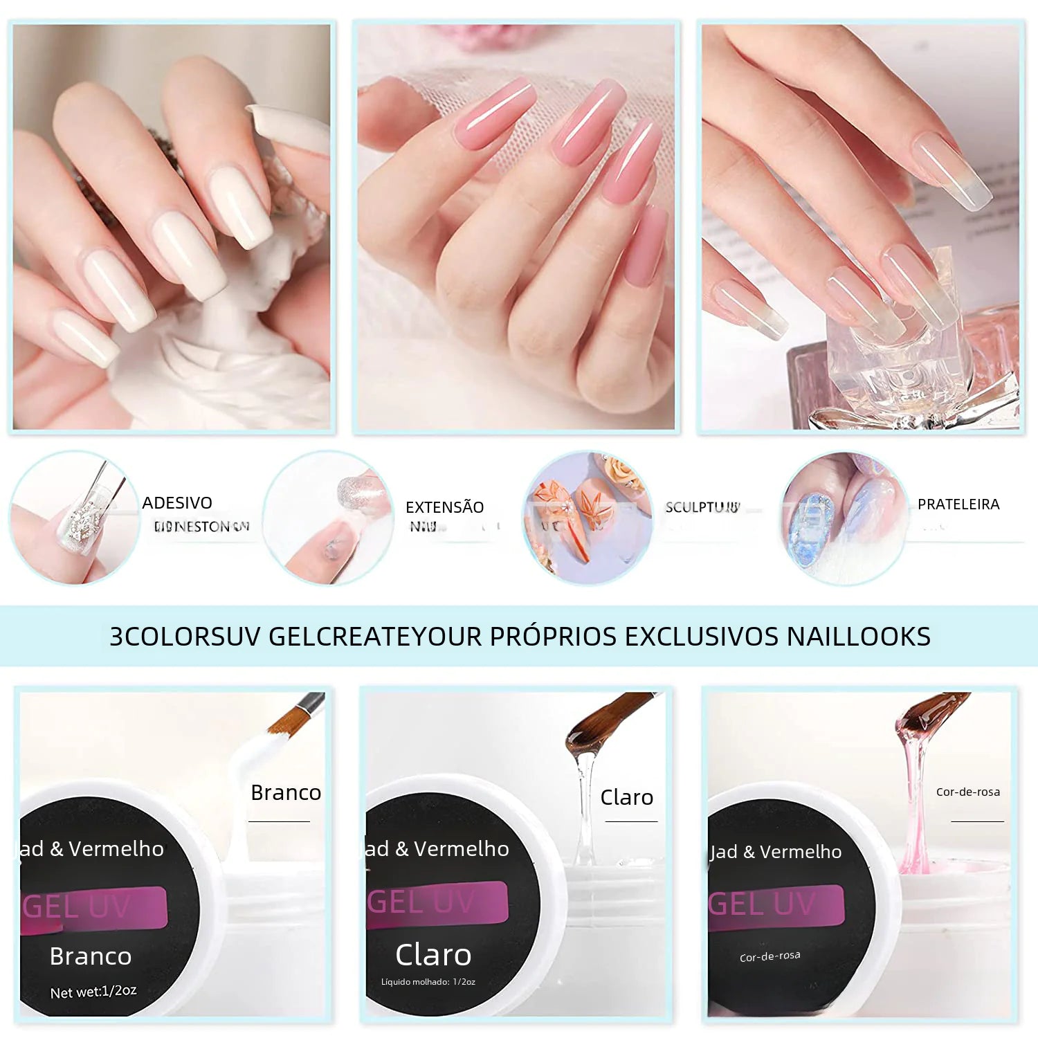 Complete Nail Kit with 42 Colors – Perfect for Beginners & Professionals - GNS Beauty & Personal Care