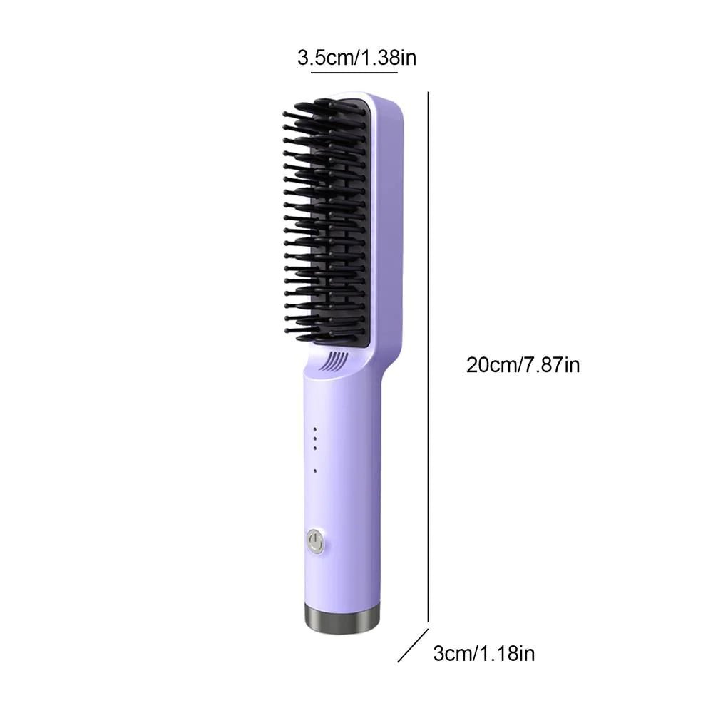 ✨ Corded Hair Straightener Brush – Smooth, Frizz - Free Styling Anytime - GNS Beauty & Personal Care