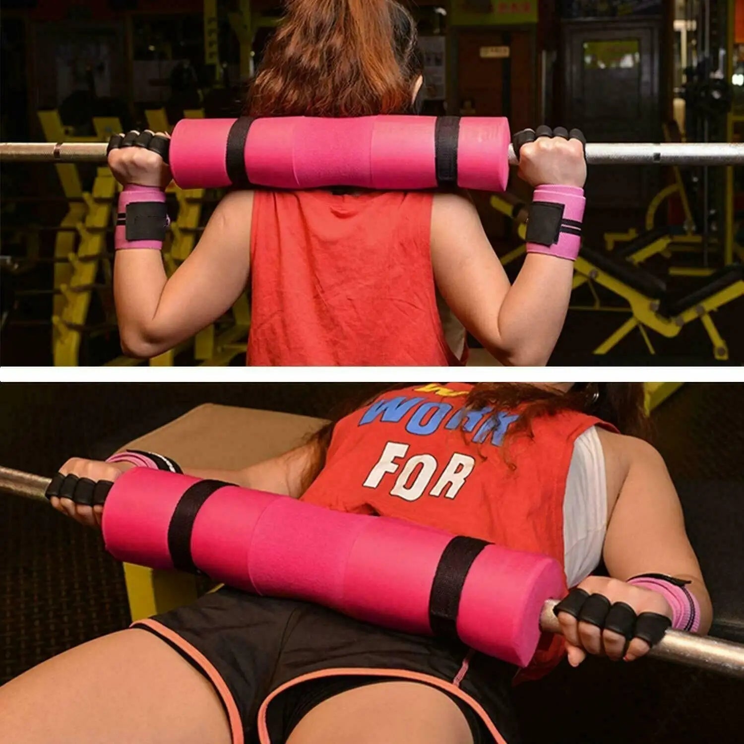 Deluxe Comfort Weightlifting Barbell Pad – Lift Smarter, Train Harder - GNS Beauty & Personal Care