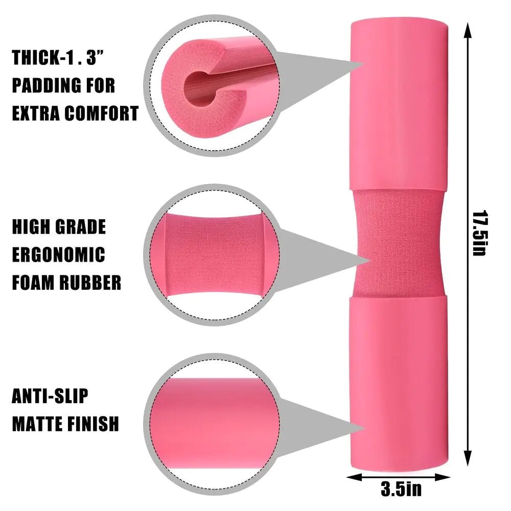 Deluxe Comfort Weightlifting Barbell Pad – Lift Smarter, Train Harder - GNS Beauty & Personal Care