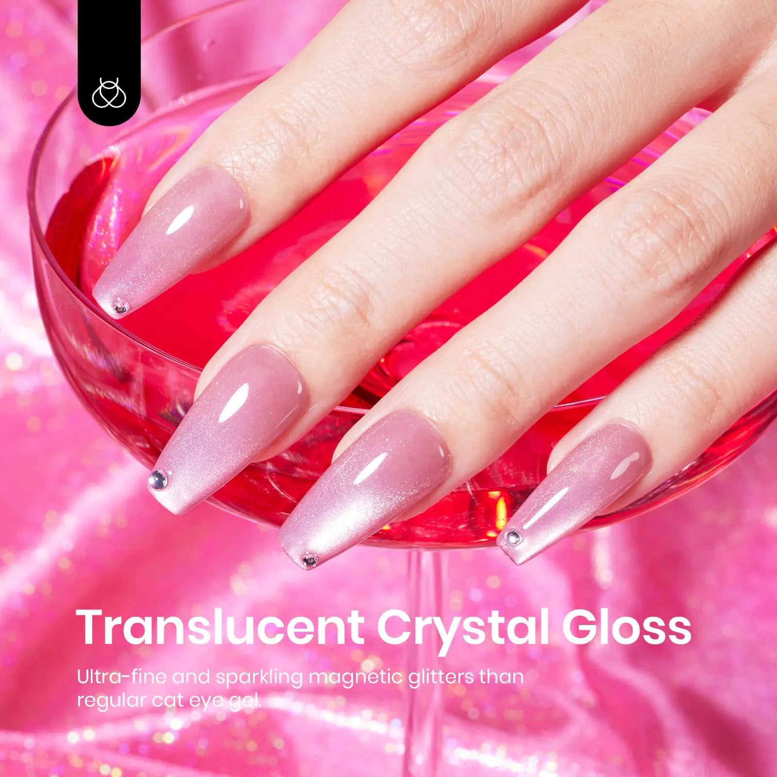 DIY Cat Eye Gel Nail Polish - Beetles Holographic Glitter 15ML - GNS Beauty & Personal Care