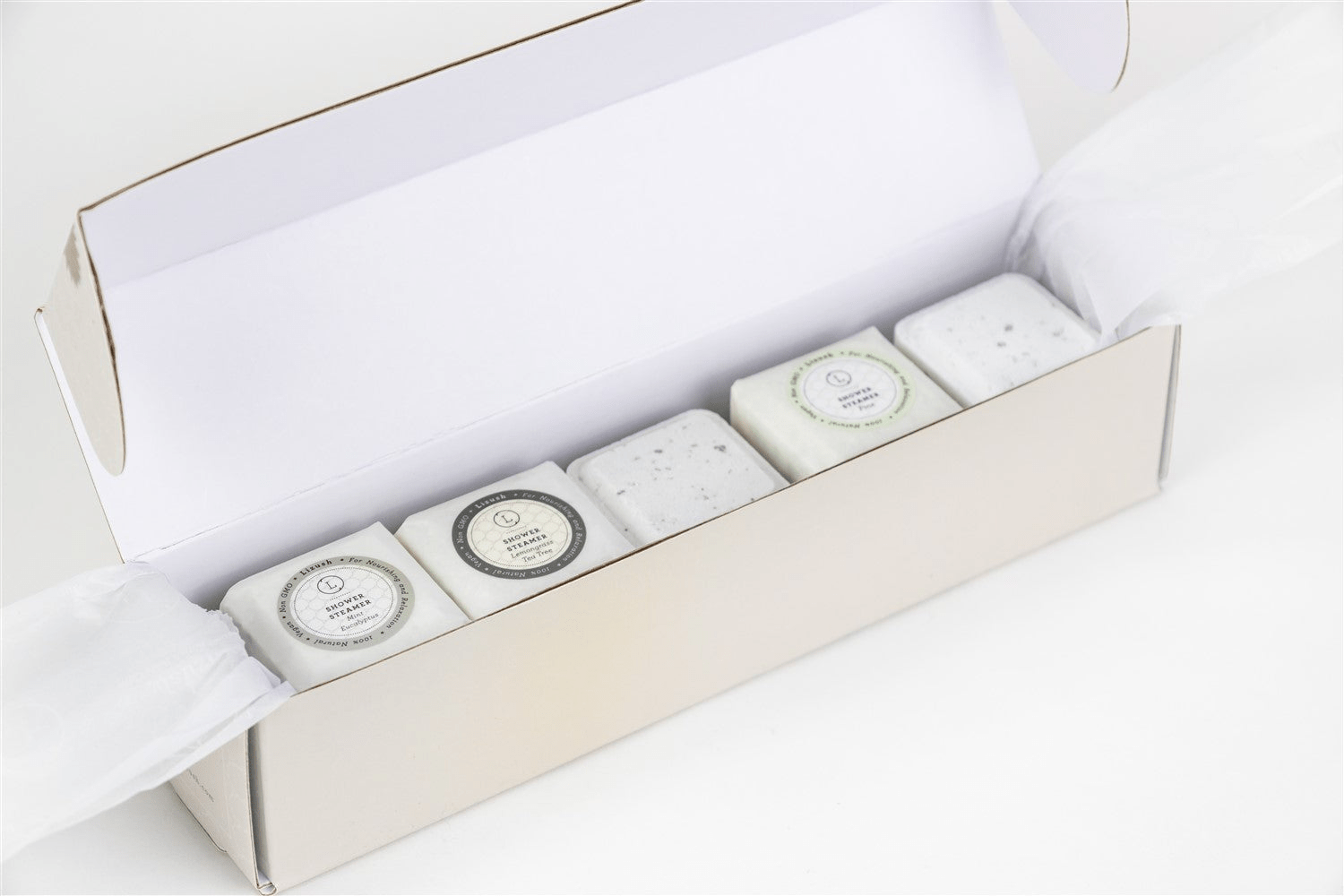 Earthy Shower Steamer Gift Box - 5 - Pack for Men & Women - GNS Beauty & Personal Care
