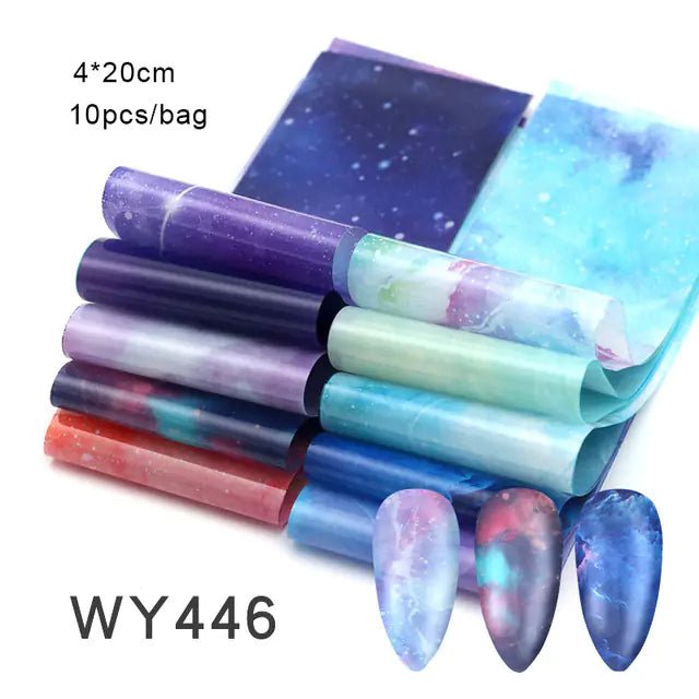 Easy Nail Art Stickers for Salon - Quality Nails At Home - GNS Beauty & Personal Care