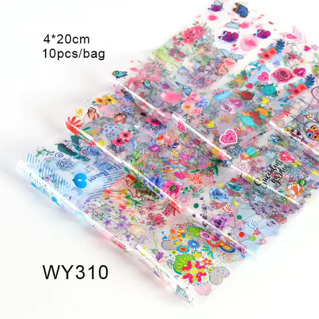 Easy Nail Art Stickers for Salon - Quality Nails At Home - GNS Beauty & Personal Care