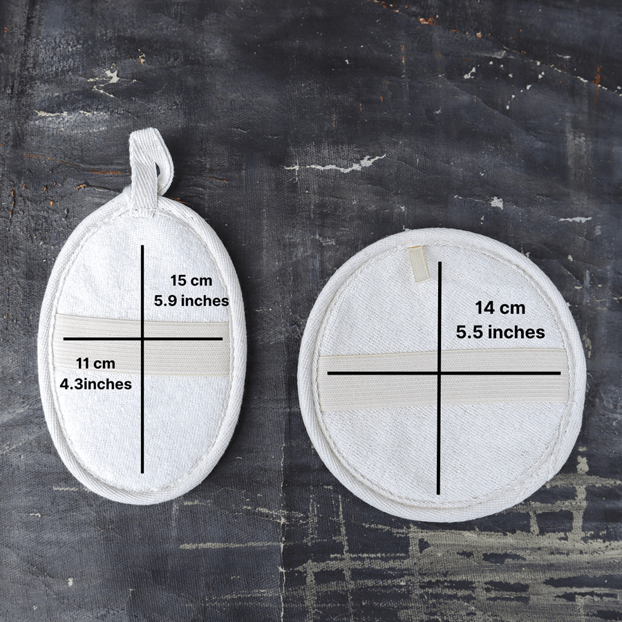 Eco - Friendly Loofah Shower Pad with Hand Strap - GNS Beauty & Personal Care