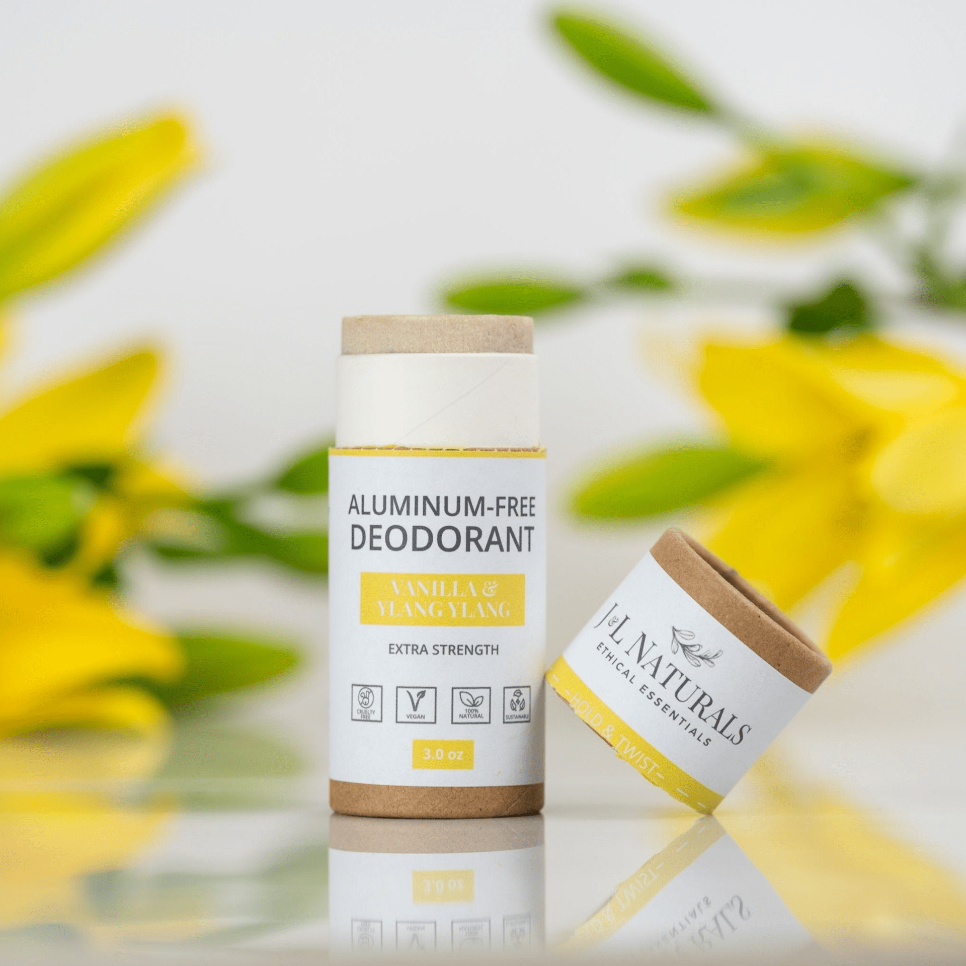 Extra - Strength Deodorant (2 - Pack) – Aluminum - Free, Full Size - GNS Beauty & Personal Care