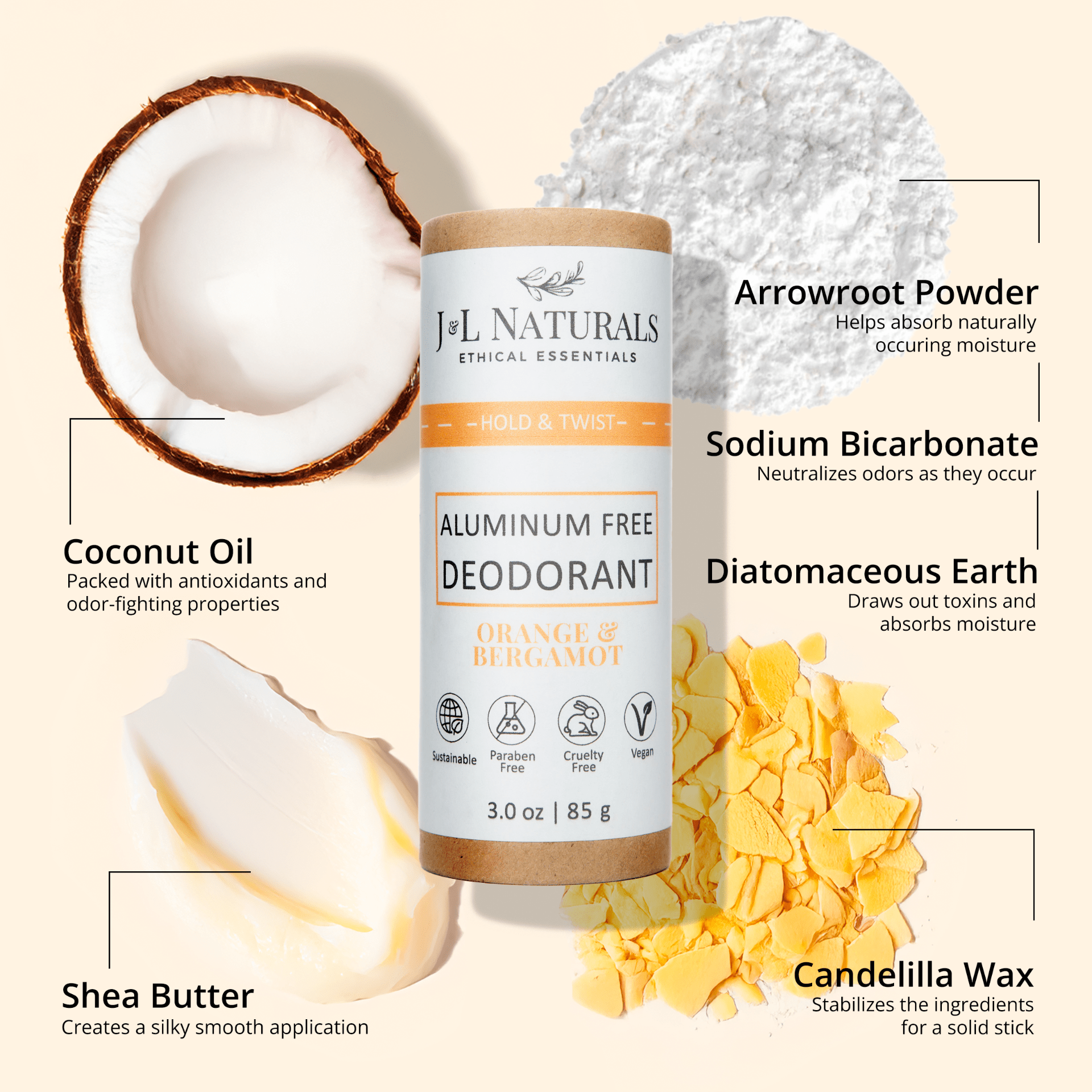 Extra - Strength Deodorant (2 - Pack) – Aluminum - Free, Full Size - GNS Beauty & Personal Care