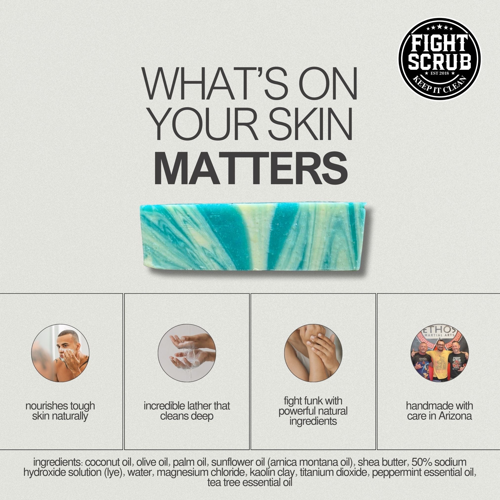 Fight Scrub Antibacterial Body Soap - GNS Beauty & Personal Care