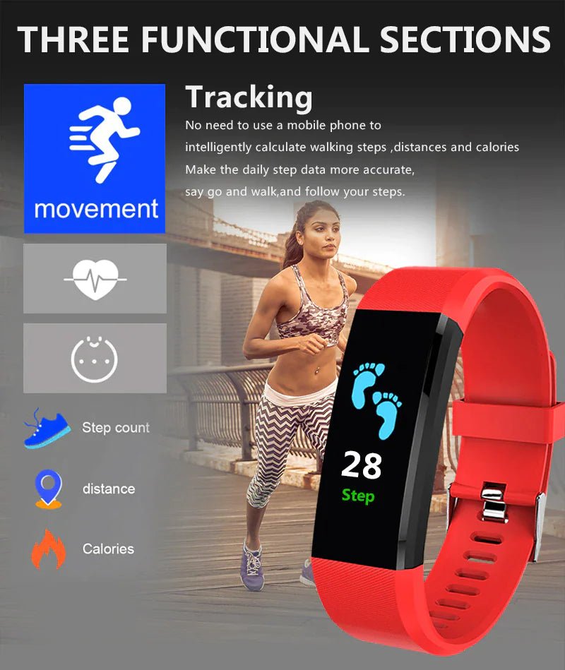 Fitness Smart Watch Activity Tracker – Smarter Wellness at Your Fingertips - GNS Beauty & Personal Care