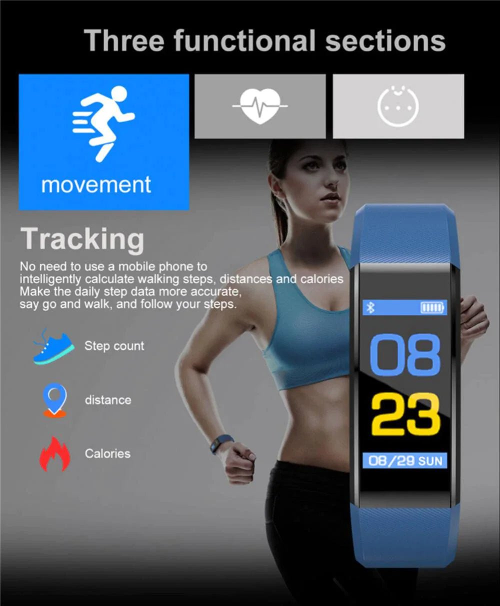 Fitness Smart Watch Activity Tracker – Smarter Wellness at Your Fingertips - GNS Beauty & Personal Care