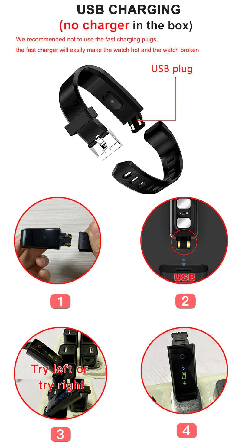 Fitness Smart Watch Activity Tracker – Smarter Wellness at Your Fingertips - GNS Beauty & Personal Care