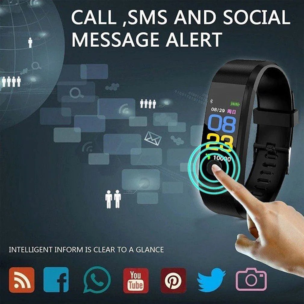 Fitness Smart Watch Activity Tracker – Smarter Wellness at Your Fingertips - GNS Beauty & Personal Care