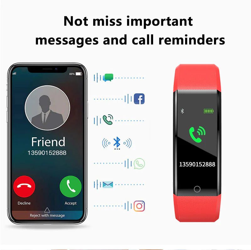 Fitness Smart Watch Activity Tracker – Smarter Wellness at Your Fingertips - GNS Beauty & Personal Care