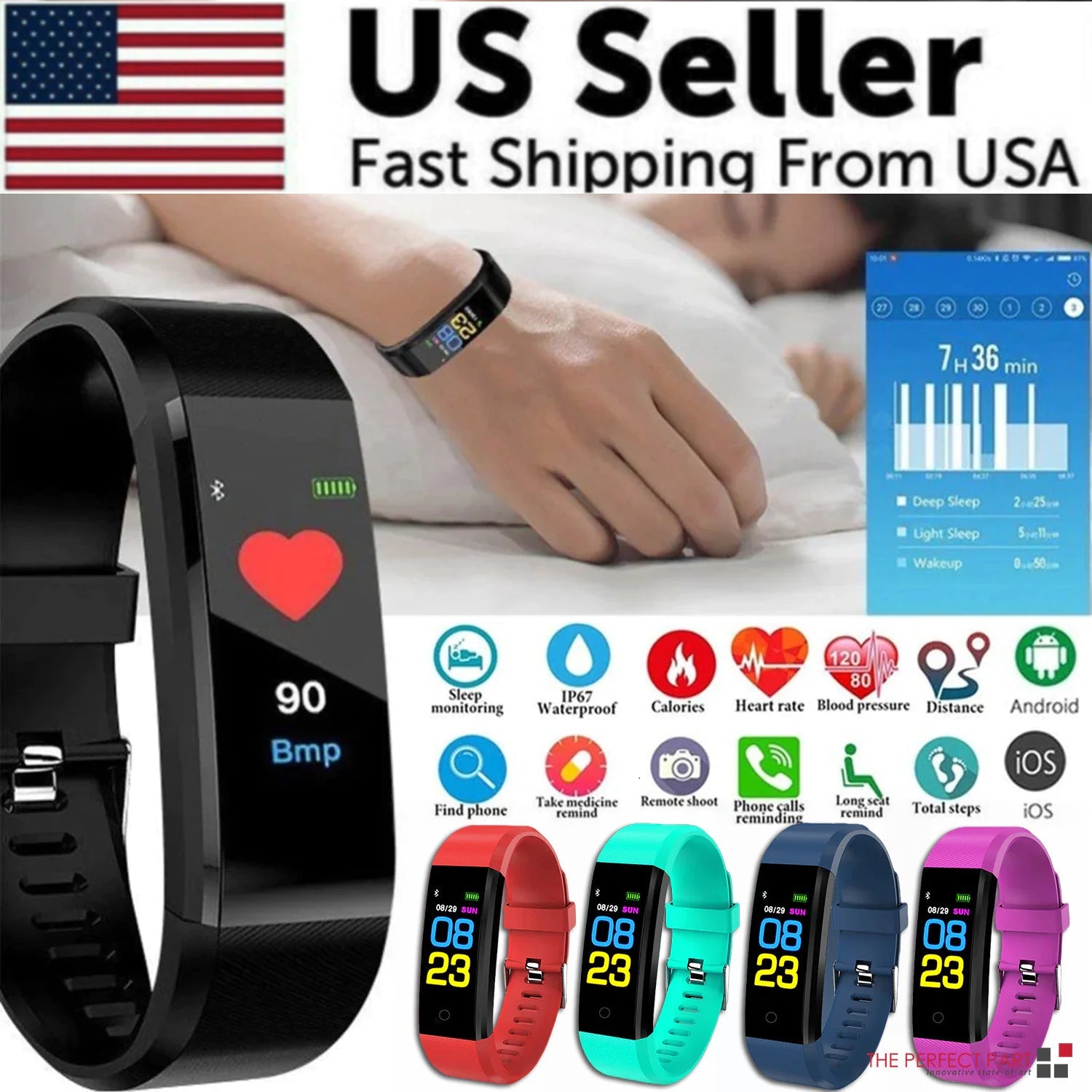Fitness Smart Watch Activity Tracker – Smarter Wellness at Your Fingertips - GNS Beauty & Personal Care
