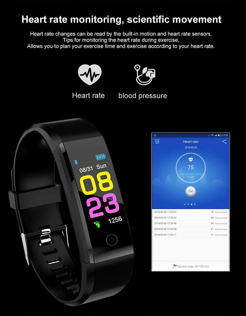 Fitness Smart Watch Activity Tracker – Smarter Wellness at Your Fingertips - GNS Beauty & Personal Care