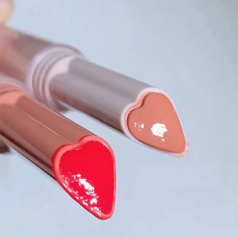 FLORTTE First Kiss Love Stick - Hydrating Jelly Lipstick Pen with Mirror - GNS Beauty & Personal Care