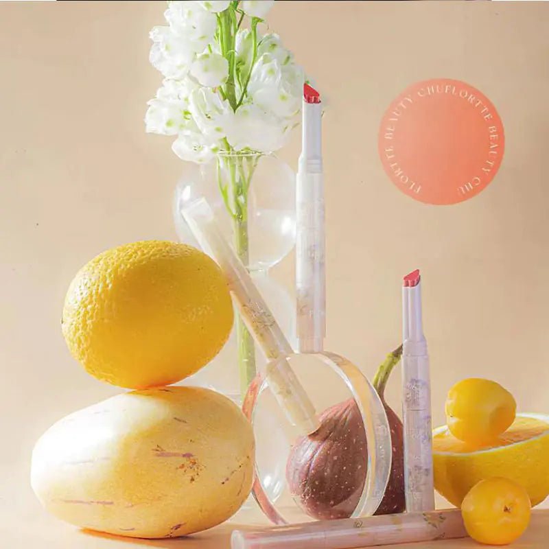 FLORTTE First Kiss Love Stick - Hydrating Jelly Lipstick Pen with Mirror - GNS Beauty & Personal Care