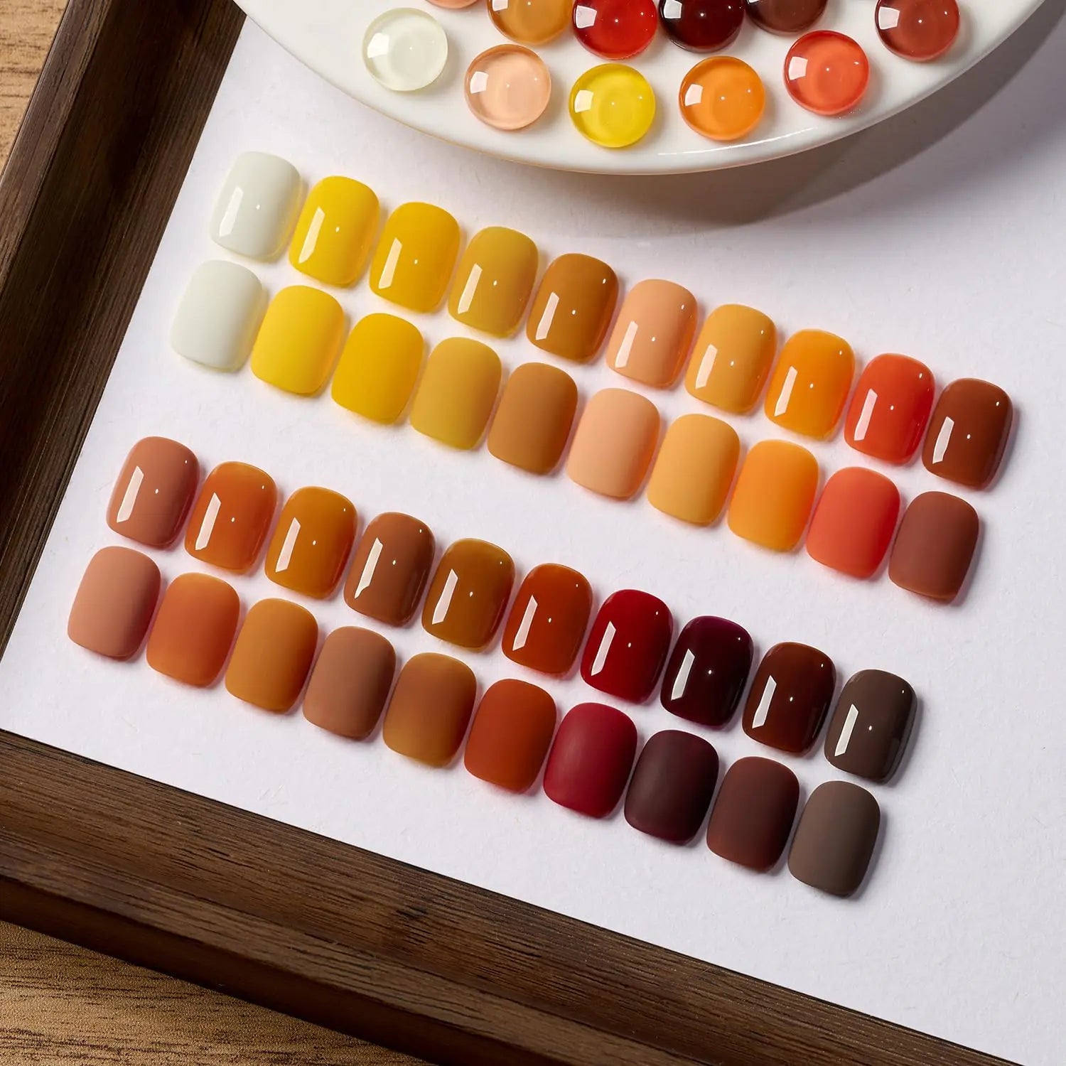 GAOY 23 Pcs Gel Nail Polish Kit – Fall Colors - GNS Beauty & Personal Care
