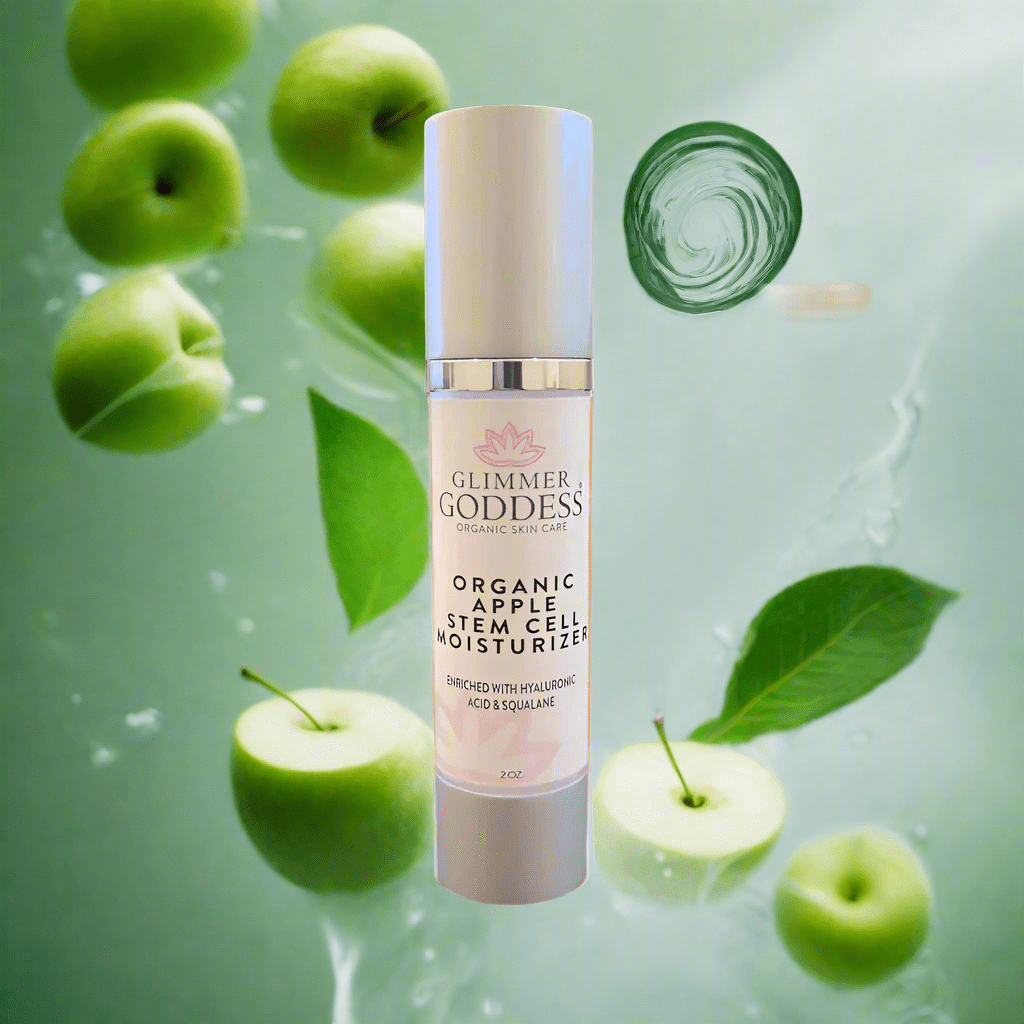 Glimmer Goddess Organic Apple Stem Cell Renewal Moisturizer - Pregnancy - Safe - GNS Beauty & Personal Care
